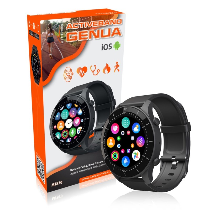 Media-Tech Smartband ACTIVEBAND GENUA MT870 Media-Tech Smartband ACTIVEBAND GENUA MT870
