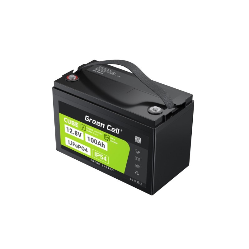 Green Cell LFPGC12V100AH UPS battery Lithium Iron Phosphate (LiFePO4) 12.8 V 100 Ah Green Cell LFPGC12V100AH UPS battery Lithium Iron Phosphate (LiFePO4) 12.8 V 100 Ah