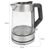 Proficook electric glass kettle PC-WKS 1190 G Proficook electric glass kettle PC-WKS 1190 G