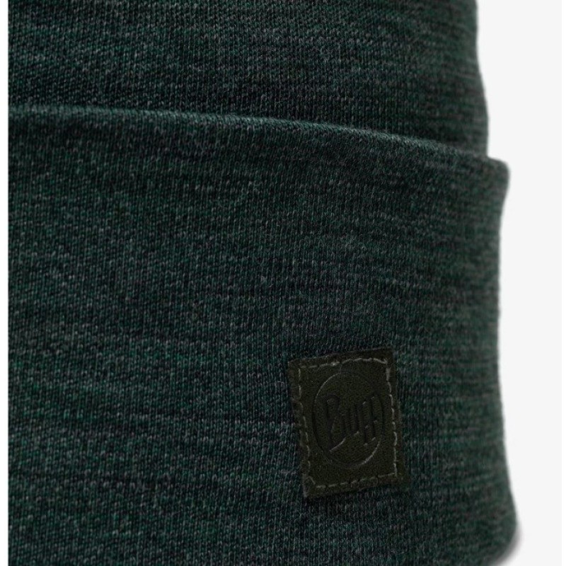Buff Heavyweight Merino Wool Hat Hat Green