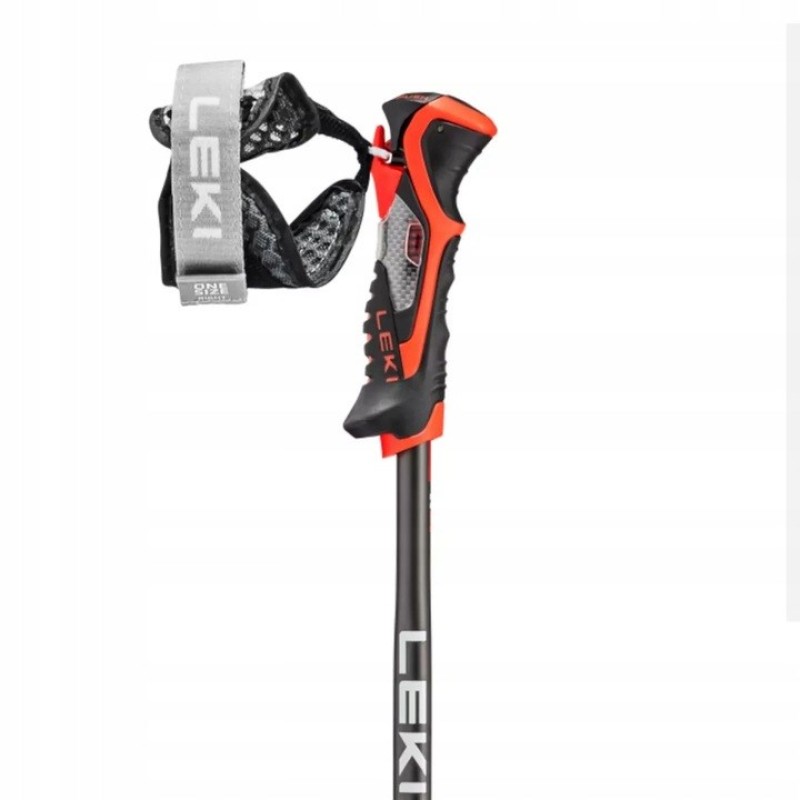 LEKI POLES 3D AIRFOIL black/red 125 LEKI POLES 3D AIRFOIL black/red 125