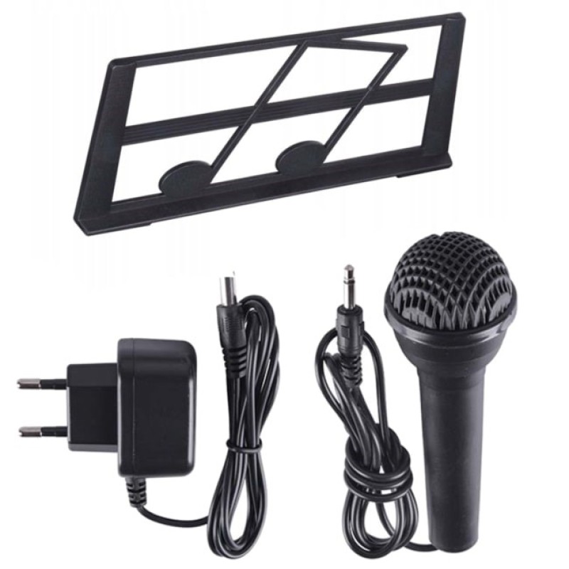 SUPRIMO 6109L - keyboard with microphone for learning to play, designed for children