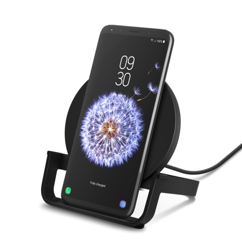 Belkin WIB001VFBK mobile device charger Smartphone Black USB Wireless charging Fast charging Indoor Belkin WIB001VFBK mobile device charger Smartphone Black USB Wireless charging Fast charging Indoor