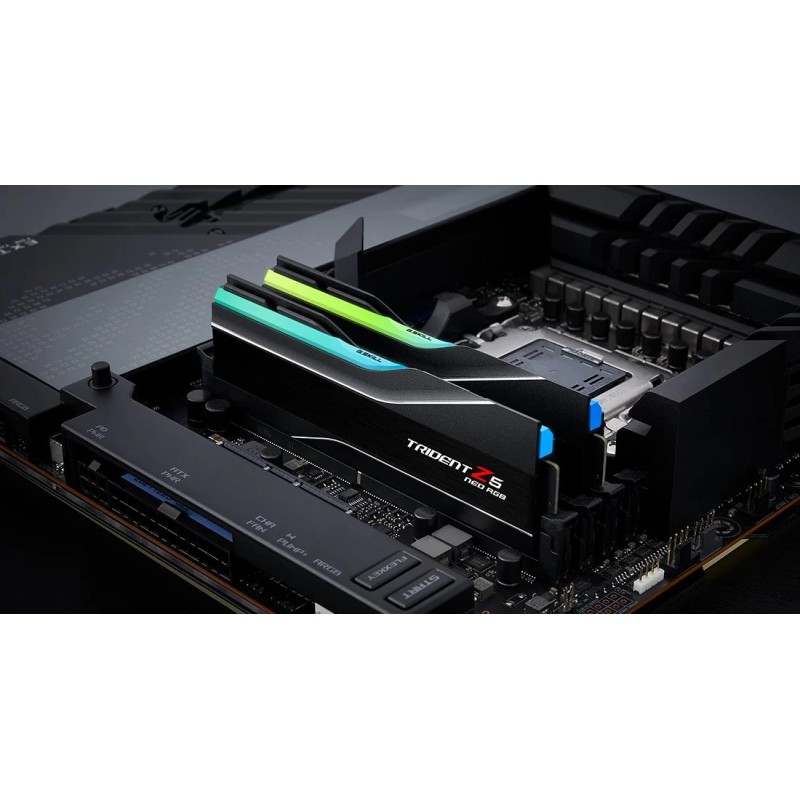 G.Skill Trident Z5 Neo RGB F5-6000J2636H16GX2-TZ5NR memory module 32 GB 2 x 16 GB DDR5 6000 MHz G.Skill Trident Z5 Neo RGB F5-6000J2636H16GX2-TZ5NR memory module 32 GB 2 x 16 GB DDR5 6000 MHz