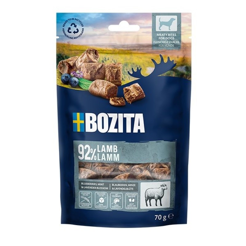 BOZITA Meaty bites Lamb - dog treat - 70g BOZITA Meaty bites Lamb - dog treat - 70g