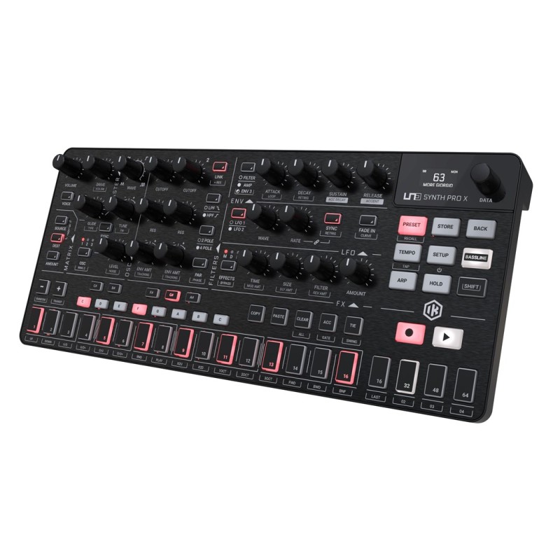 IK Multimedia Uno Synth Pro X - analogue synthesiser IK Multimedia Uno Synth Pro X - analogue synthesiser