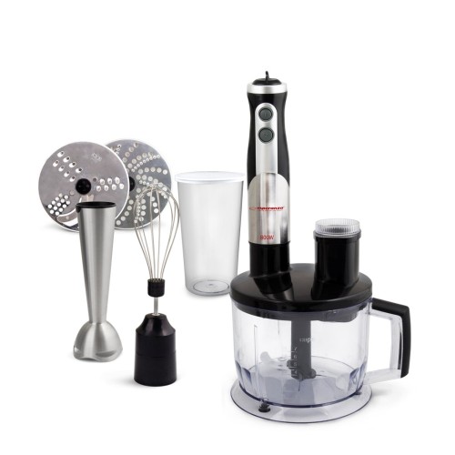 Esperanza EKM004 blender 0.6 L Immersion blender Black,Silver,Transparent 800 W Esperanza EKM004 blender 0.6 L Immersion blender Black,Silver,Transparent 800 W