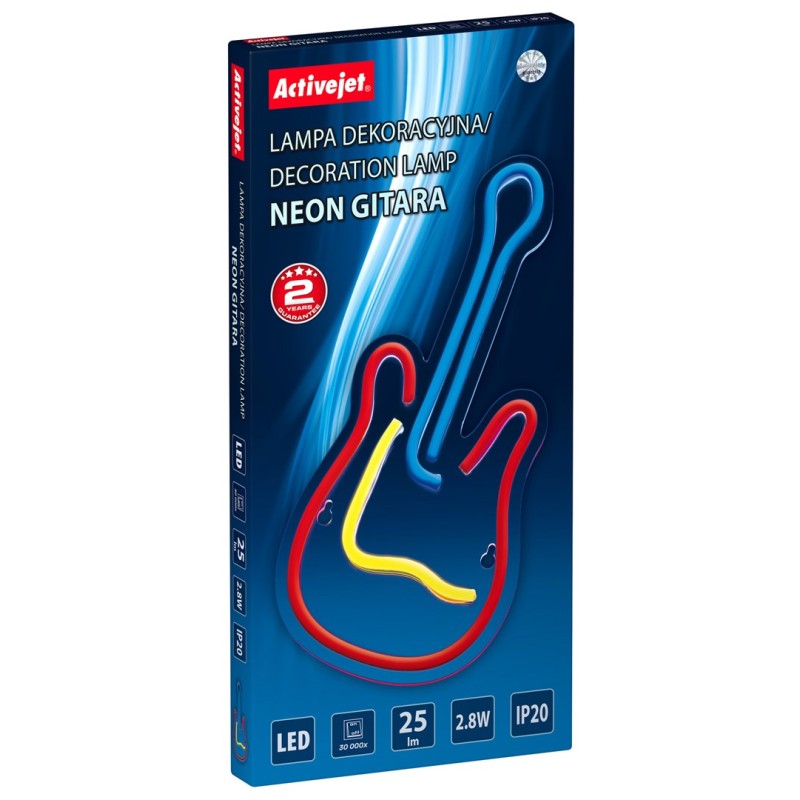 Activejet Neon LED AJE-NEON GUITAR Activejet Neon LED AJE-NEON GUITAR