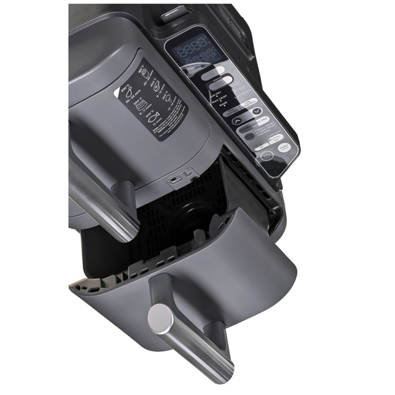 Ninja SL451EU fryer Double 9.5 L Stand-alone 2470 W Hot air fryer Black