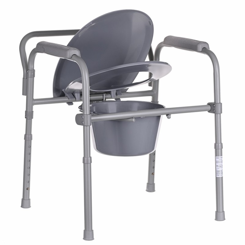 Folding toilet chair