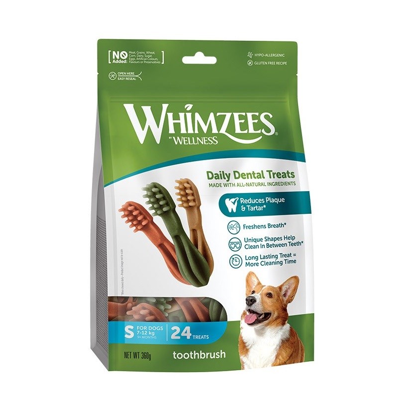 WHIMZEES Toothbrush S - dog treat - 360g