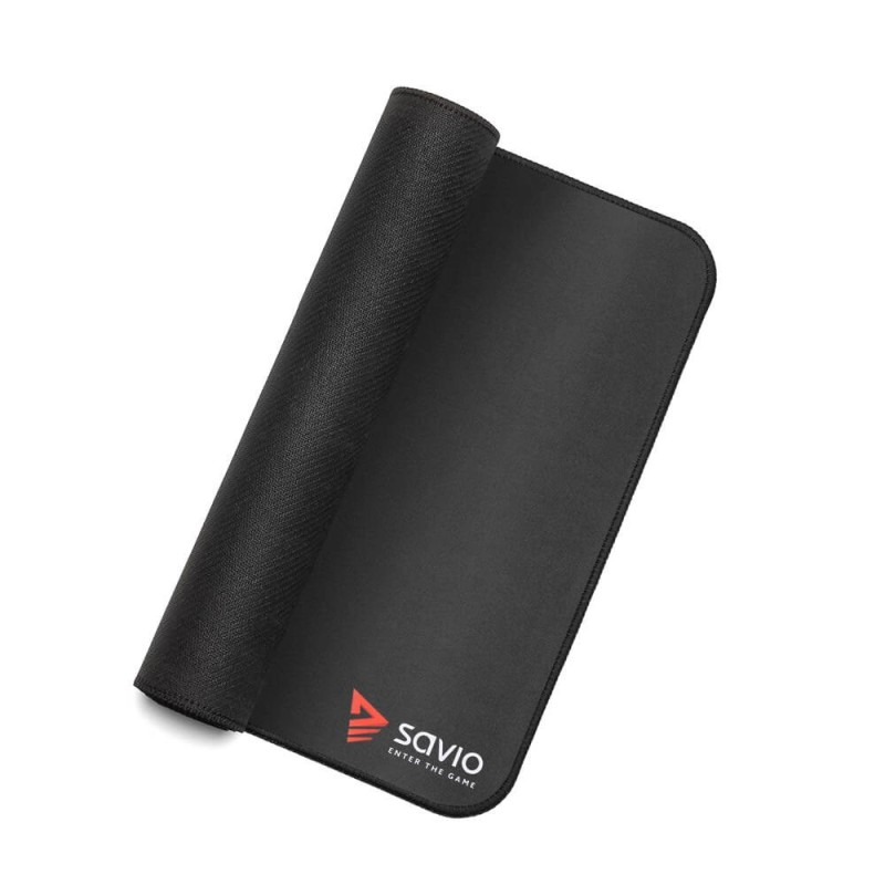 SAVIO Black Edition Turbo Dynamic S 25x25 Gaming mouse pad Black SAVIO Black Edition Turbo Dynamic S 25x25 Gaming mouse pad Black