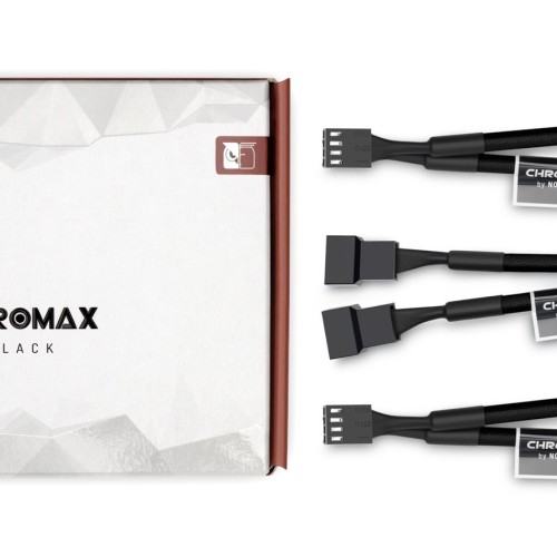 Noctua NA-SYC1 4-PIN PWM hardware cooling accessory Black Noctua NA-SYC1 4-PIN PWM hardware cooling accessory Black