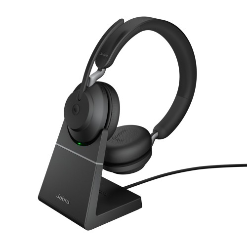 Jabra Evolve2 65 Headset Wireless Headband Office/Call Centre USB Type-A Bluetooth Black