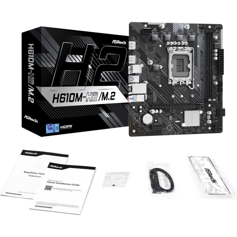ASRock H610M-H2/M.2 motherboard ASRock H610M-H2/M.2 motherboard