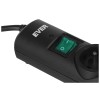 Ever Optima 3m Black 6 AC outlet(s) 250 V Ever Optima 3m Black 6 AC outlet(s) 250 V