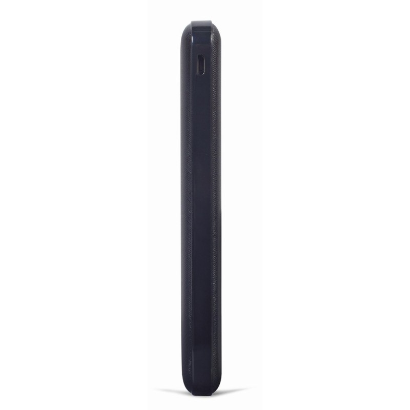 Gembird PB10-02 power bank Lithium Polymer (LiPo) 10000 mAh Black Gembird PB10-02 power bank Lithium Polymer (LiPo) 10000 mAh Black