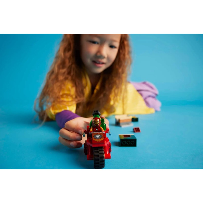 LEGO MARVEL 76287 Iron Man with Bike and The Hulk LEGO MARVEL 76287 Iron Man with Bike and The Hulk