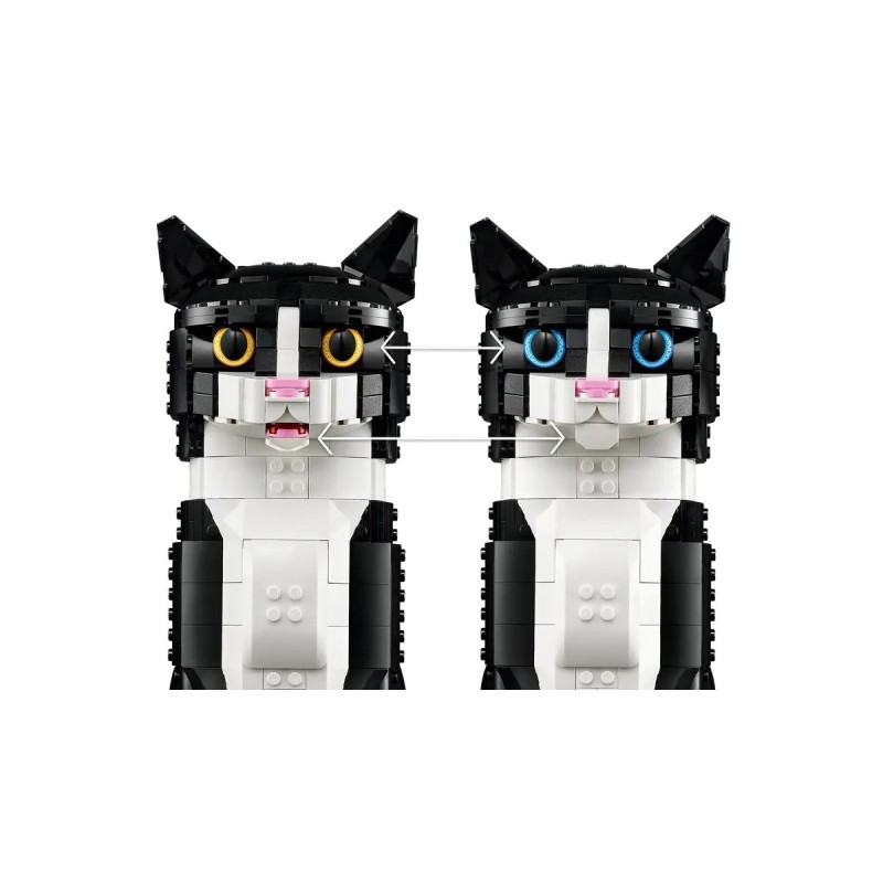 LEGO IDEAS 21349 Tuxedo Cat