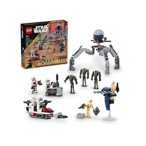 LEGO STAR WARS 75372 CLONE TROOPER & BATTLE DROID BATTLE PACK LEGO STAR WARS 75372 CLONE TROOPER & BATTLE DROID BATTLE PACK