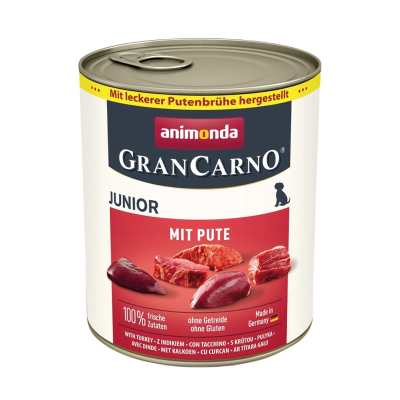 ANIMONDA Grancarno Junior Turkey - Wet dog food - 800 g ANIMONDA Grancarno Junior Turkey - Wet dog food - 800 g