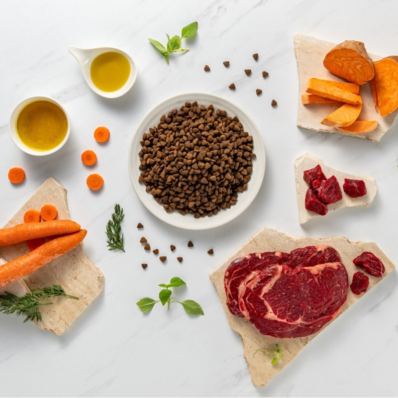 RAW PALEO Ultra Mini Adult Beef - dry dog food - 750 g RAW PALEO Ultra Mini Adult Beef - dry dog food - 750 g