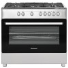Ravanson KWGE-K90A Cheff (inox) gas and electric cooker