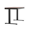 ACTIVEJET desk with electric height adjustment 140x70 ET119W-C black/walnut ACTIVEJET desk with electric height adjustment 140x70 ET119W-C black/walnut