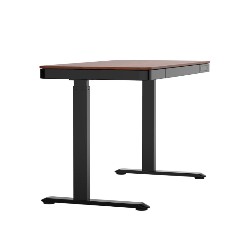 ACTIVEJET desk with electric height adjustment 140x70 ET119W-C black/walnut ACTIVEJET desk with electric height adjustment 140x70 ET119W-C black/walnut