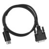 Lanberg CA-DPDV-10CU-0010-BK video cable adapter 1 m DisplayPort DVI-D Black Lanberg CA-DPDV-10CU-0010-BK video cable adapter 1 m DisplayPort DVI-D Black