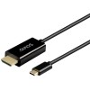 SAVIO CL-190 USB-C to HDMI Cable, 30Hz, 1m, plastic SAVIO CL-190 USB-C to HDMI Cable, 30Hz, 1m, plastic