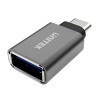 UNITEK Y-A025CGY cable interface/gender adapter USB Type-C USB Type-A Metallic UNITEK Y-A025CGY cable interface/gender adapter USB Type-C USB Type-A Metallic
