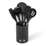 Kitchen utensils MAESTRO MR-1542-BLACK 8 elements Black
