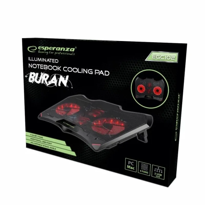 Esperanza EGC102 Notebook cooling pad Esperanza EGC102 Notebook cooling pad