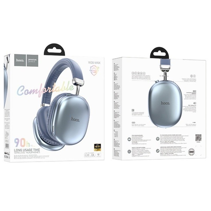 Hoco W35 Max Joy Wireless Bluetooth In-Ear Headset Blue Hoco W35 Max Joy Wireless Bluetooth In-Ear Headset Blue