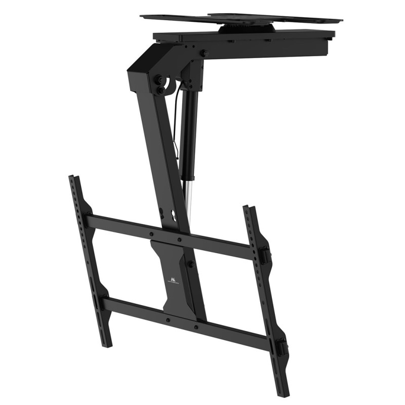 Maclean electric TV mount, ceiling mount, Tuya support, max. VESA 800x400, reg. in pos. +90°~-90°, for TV 43-86