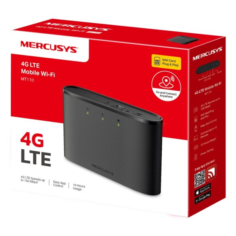 Mercusys 4G LTE Mobile Wi-Fi Mercusys 4G LTE Mobile Wi-Fi