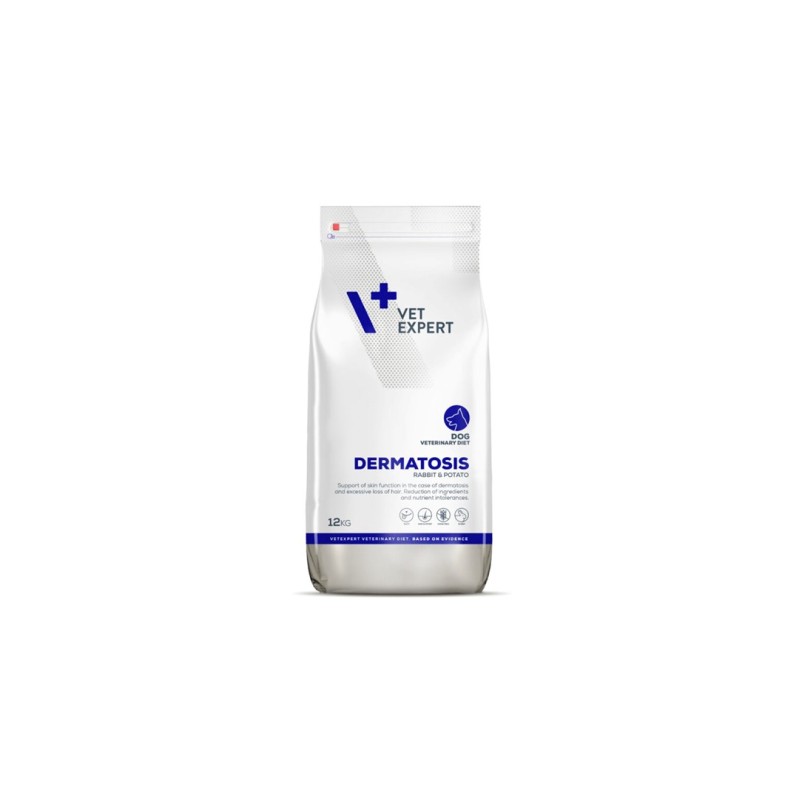 VET EXPERT Veterinary Diet Dermatosis Dog Rabbit & Potato - dry dog food - 12 kg VET EXPERT Veterinary Diet Dermatosis Dog Rabbit & Potato - dry dog food - 12 kg