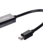 Lanberg AD-0005-BK video cable adapter 0.2 m Mini DisplayPort HDMI Type A (Standard) Black
