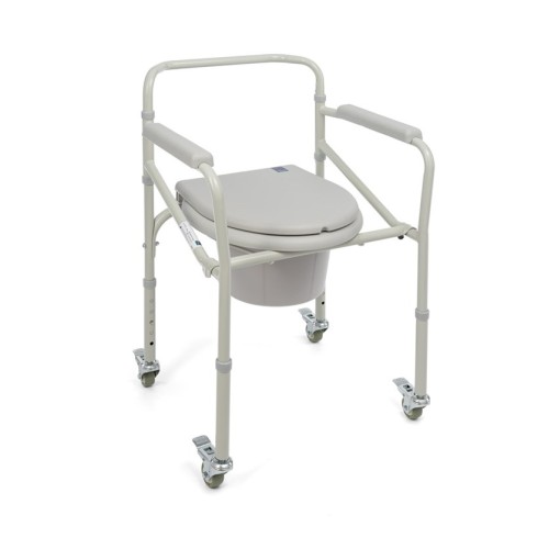 TIMAGO TGR-R KT 023C Toilet chair on wheels folding portable toilet for seniors TIMAGO TGR-R KT 023C Toilet chair on wheels folding portable toilet for seniors