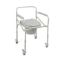 TIMAGO TGR-R KT 023C Toilet chair on wheels folding portable toilet for seniors