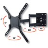 Techly 23-55 Universal LCD TV Wall Mount Bracket Black Techly 23-55 Universal LCD TV Wall Mount Bracket Black