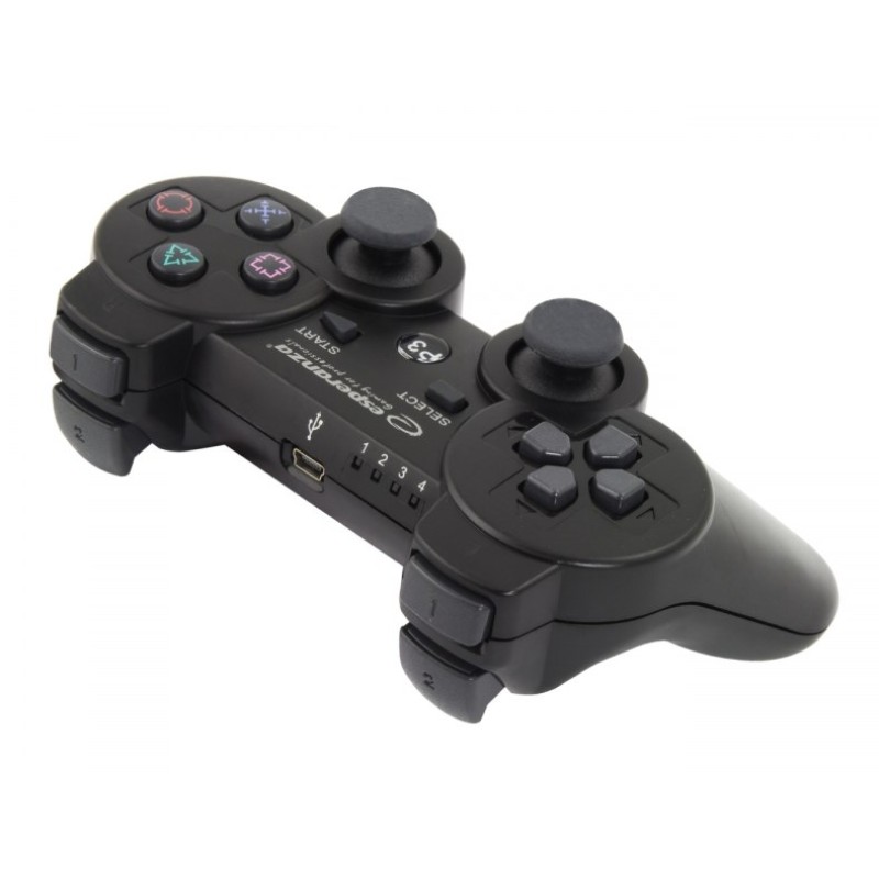 Esperanza EGG109K Gaming Controller Black Bluetooth Joystick Analogue Playstation 3 Esperanza EGG109K Gaming Controller Black Bluetooth Joystick Analogue Playstation 3