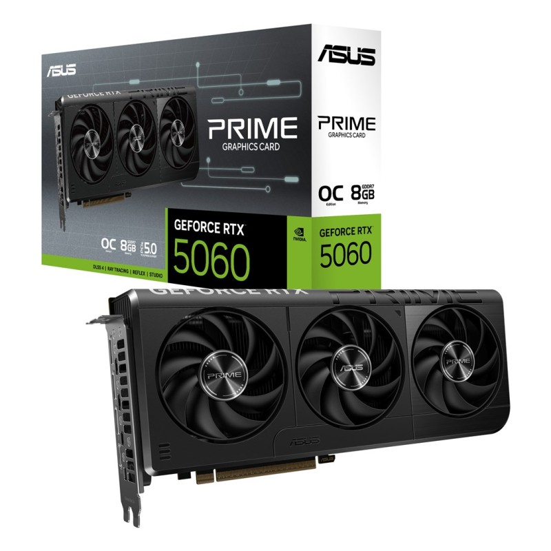 ASUS Prime GeForce RTX 5060 OC 8 GB graphics card ASUS Prime GeForce RTX 5060 OC 8 GB graphics card