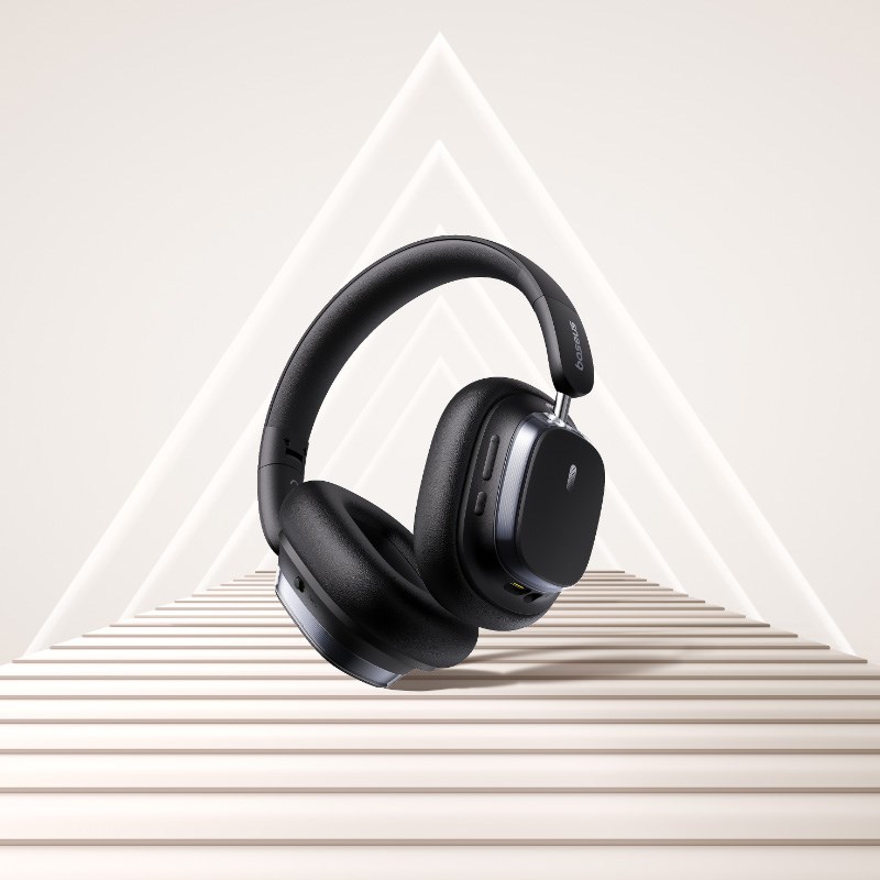 Baseus Bowie H1s Noise-cancelling wireless headphones Black Baseus Bowie H1s Noise-cancelling wireless headphones Black