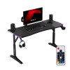 Huzaro Hero 3.6 RGB Black gaming desk Huzaro Hero 3.6 RGB Black gaming desk