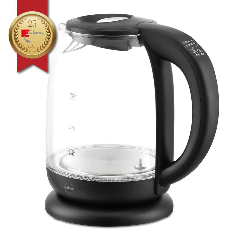 ELDOM C510C Lumi electric kettle 1.7 L 2200 W Black ELDOM C510C Lumi electric kettle 1.7 L 2200 W Black