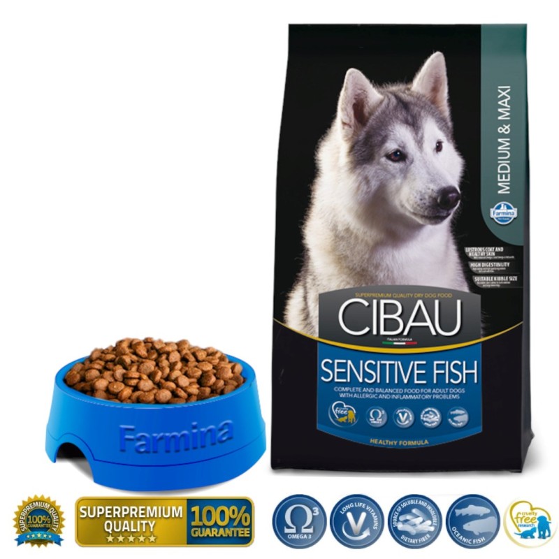 Farmina Cibau Sensitive Fish Medium/Maxi 12kg Farmina Cibau Sensitive Fish Medium/Maxi 12kg