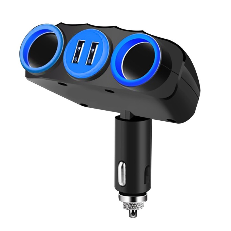 Vakoss TP-3268K 2xUSB Cigarette Lighter Socket Splitter Vakoss TP-3268K 2xUSB Cigarette Lighter Socket Splitter
