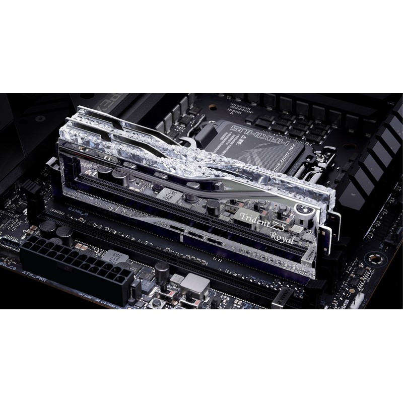 G.Skill Trident Z5 Royal F5-6800J3445G32GX2-TR5S memory module 64 GB 2 x 32 GB DDR5 G.Skill Trident Z5 Royal F5-6800J3445G32GX2-TR5S memory module 64 GB 2 x 32 GB DDR5